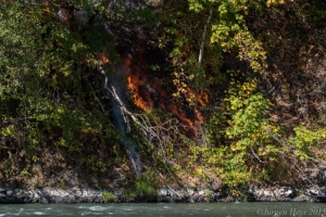 Fire near Hood River confluence