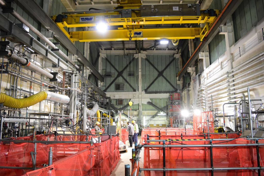 Hanford low activity waste crane