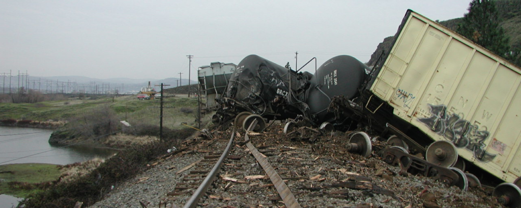 Phenol Train Derailment Clip