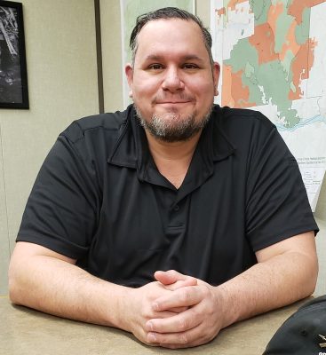 Asa Leckie, chair of Skamania County Board of Commissioners