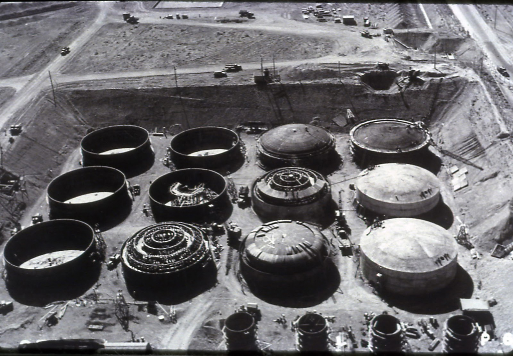 Hanford nuclear waste tanks-WWII