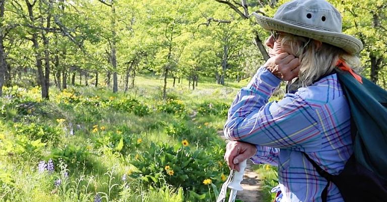 Gorge wildflower expert and preservationist Barbara Robinson