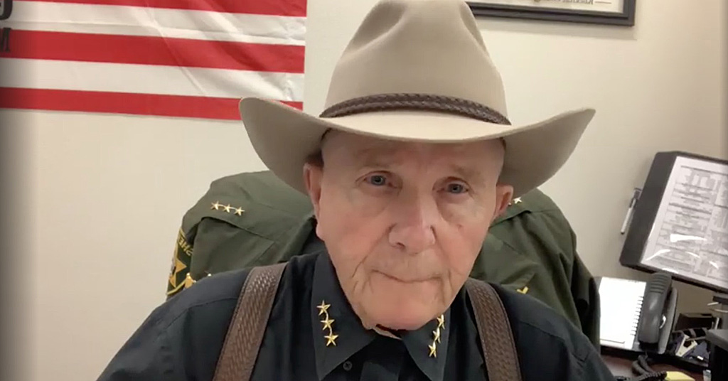 Klickitat County Sheriff Bob Songer screenshot