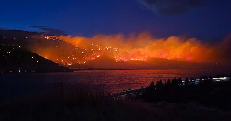 Burdoin Fire, July 18, 2025