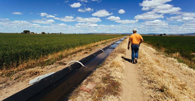 North Unit Irrigation District canal