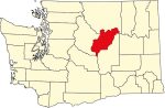 Douglas County, Washington map