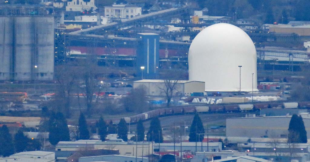 Drax dome in Longview, Wash