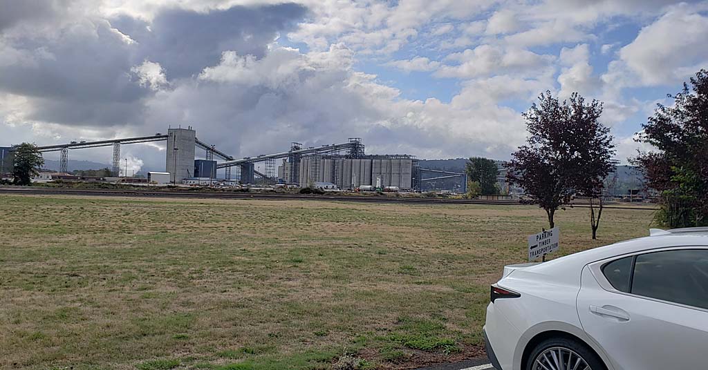 Proposed site for biomass project, Longview