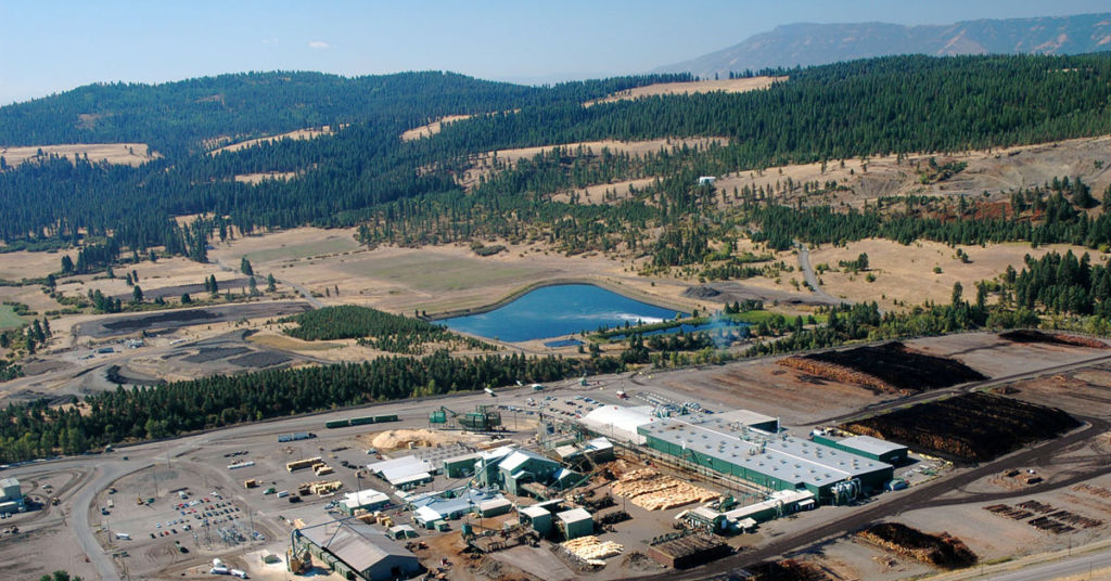 Boise Cascade plant in Elgin, Oregon