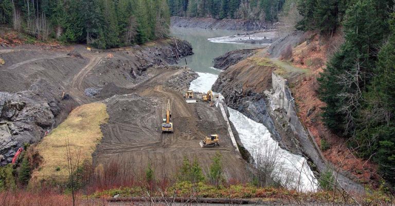 Elwha Dam removal 2011-12