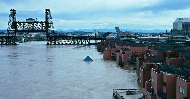 Willamette River flood