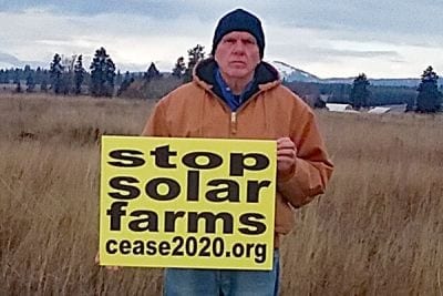 C.E.A.S.E. founder Greg Wagner says industrial solar is a national not local issue. Photo courtesy of C.E.A.S.E.