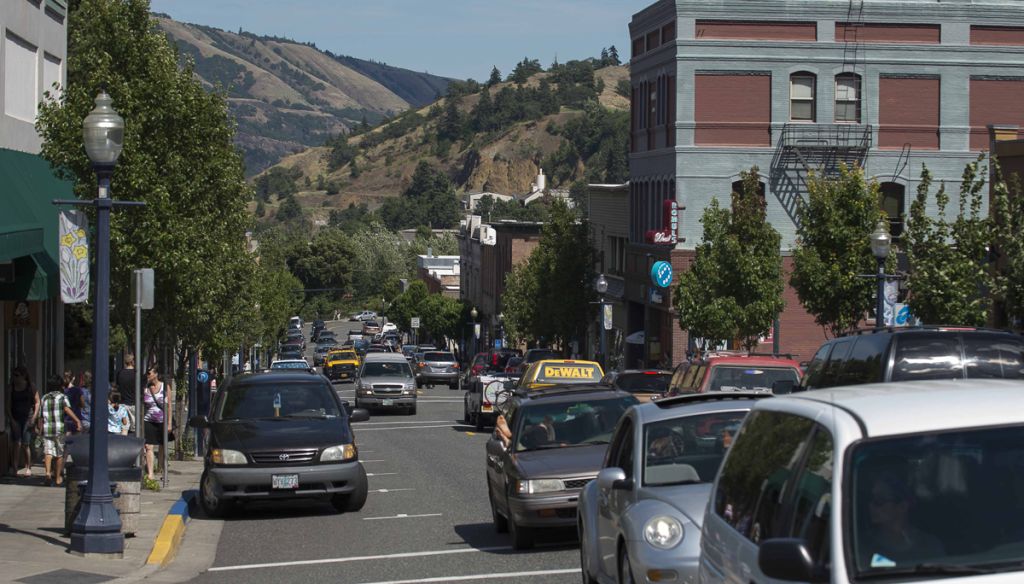 Downtown Hood River, Oregon