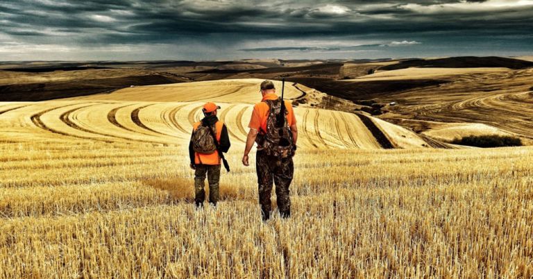 Hunters in eastern Washington