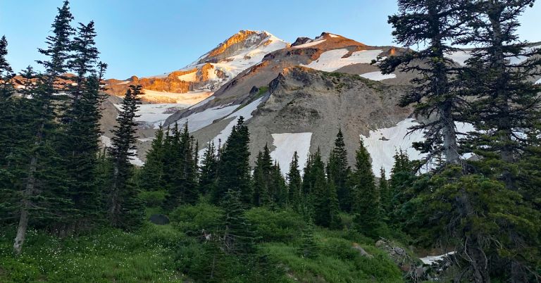 Mount Hood north side