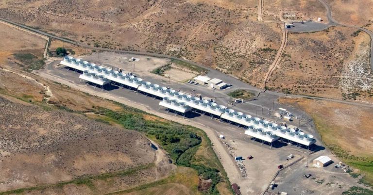 Neal Hot Springs geothermal power plant