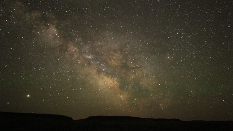 Starry night in eastern Oregon's Alvord Desert