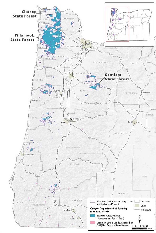 Habitat Conservation Plan Area and Permit Area map