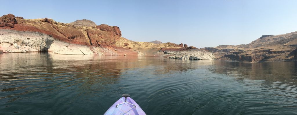 Owyhee Lake kayak