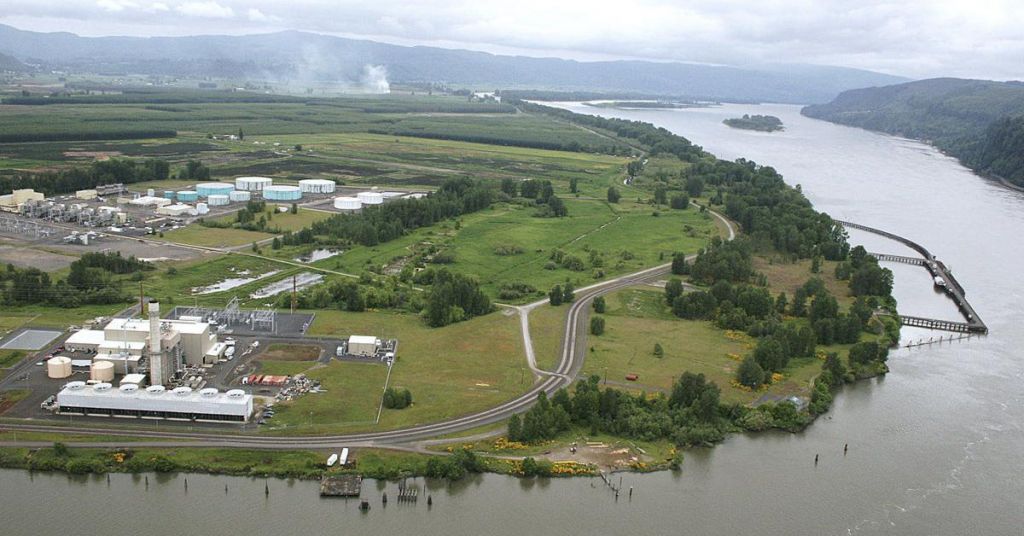 Port Westward Industrial Park in Columbia County, Oregon