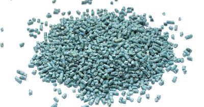 Rodenticide slug pellets blue