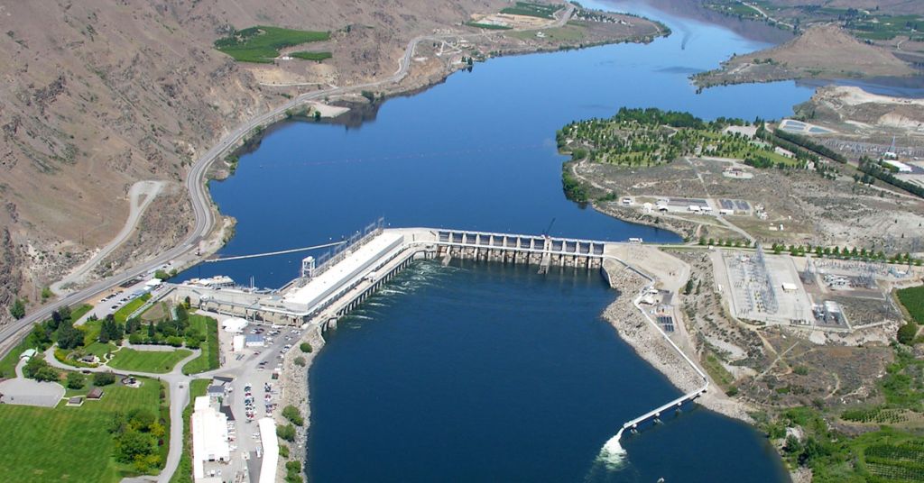 Rocky Reach Dam photo by Chelan County Public Utility District