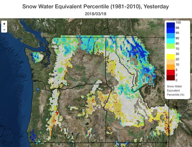 Kingsley Reservoir to Expand as Mountain Snowpack Shrinks - Columbia ...