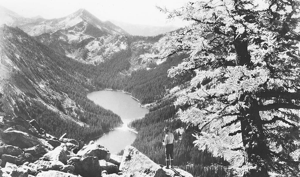 Selway-Bitterroot Wilderness from 1923, b/w