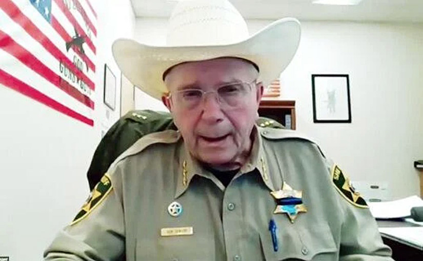 Klickitat County Sheriff Bob Songer in 2022.
