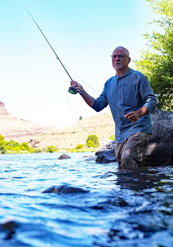 Retired ODFW fish biologist Steve Pribyl