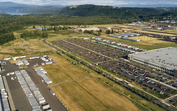 Site of the former Reynolds/Alcoa Superfund site in Troutdale, OR