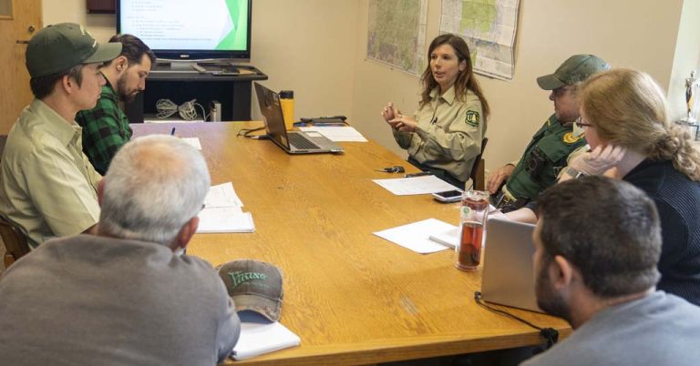 USFS conference room meeting