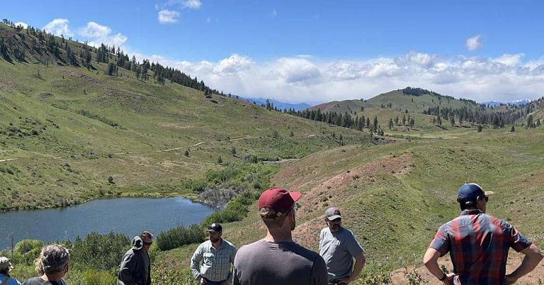 Group outing in unknown site in Washington