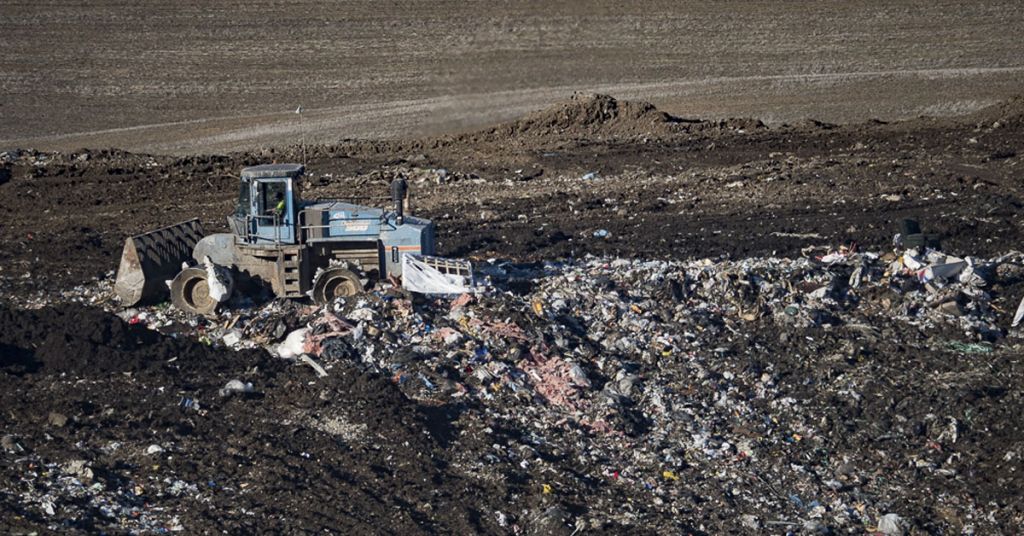Wasco County landfill, Oregon, by Jurgen Hess