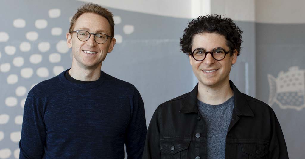 Wildtype founders Justin Kolbek (L) and Arye Elfenbein