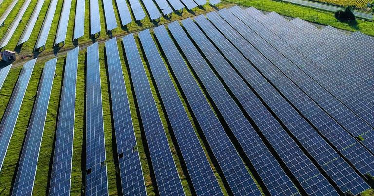 Farms and solar panels